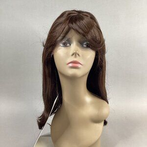 Kloe Short Straight #4 Dark Brown Synthetic Lace Front Wig